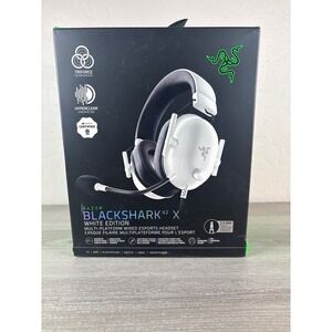 Razer BlackShark V2 X White Edition Wired Gaming Headset RZ04-03240700-R3U1 NEW
